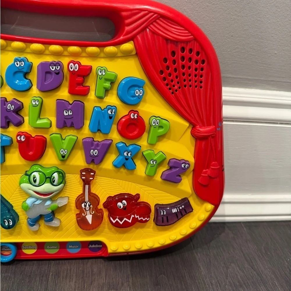 LeapFrog Red and Yellow Alphabet Electronic Musical Learning Toy Baby Toddler
